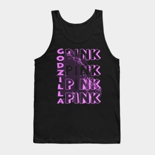 pink godzilla Tank Top